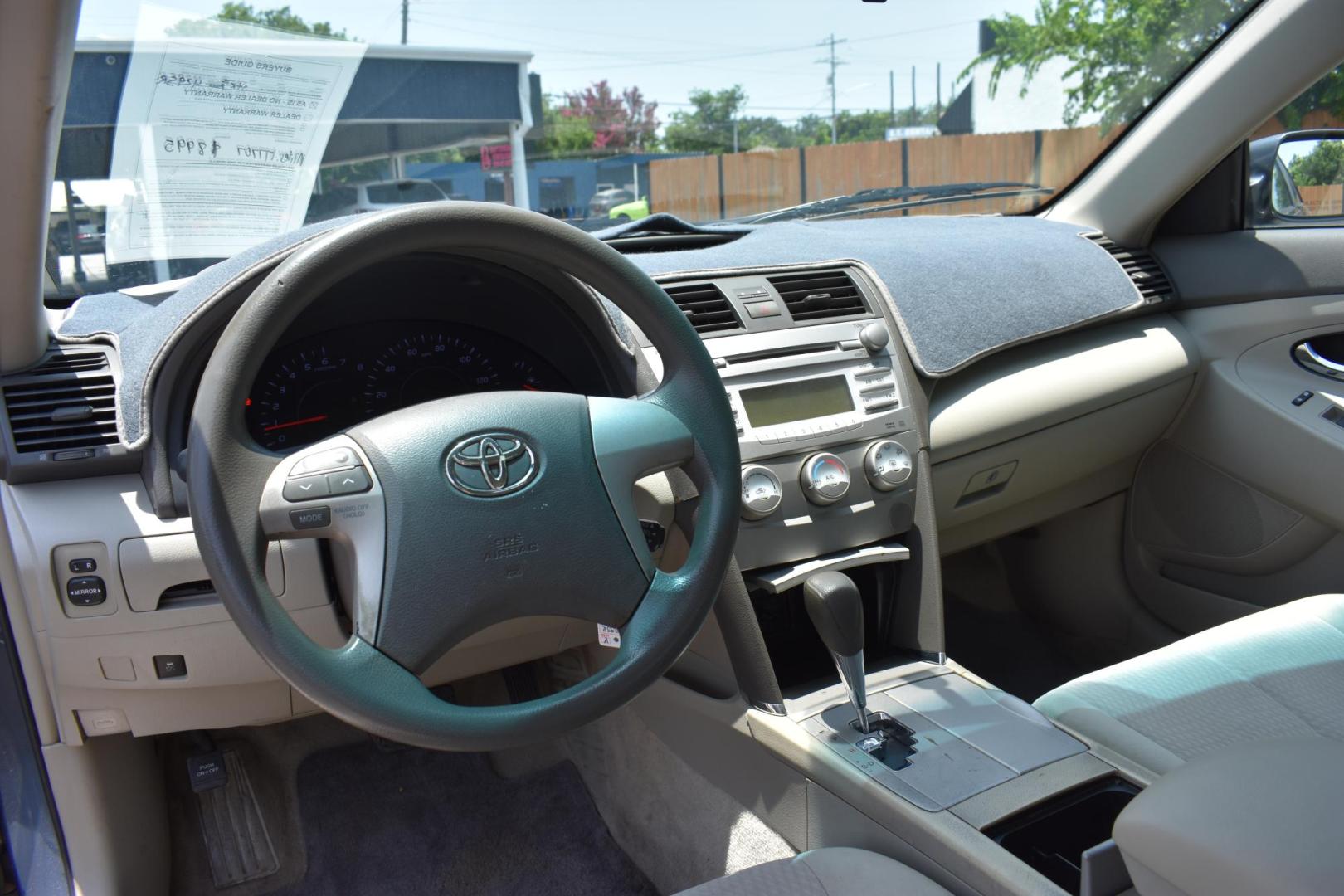 2010 GRAY Toyota Camry Camry-Grade 6-Spd AT (4T1BF3EK0AU) with an 2.5L L4 DOHC 16V engine, 6-Speed Automatic Overdrive transmission, located at 420 E. Kingsbury St., Seguin, TX, 78155, (830) 401-0495, 29.581060, -97.961647 - Photo#3