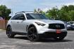 2017 SILVER Infiniti QX70 Base AWD (JN8CS1MW1HM) with an 3.7L V6 DOHC 24V engine, 7A transmission, located at 420 E. Kingsbury St., Seguin, TX, 78155, (830) 401-0495, 29.581060, -97.961647 - Photo#1