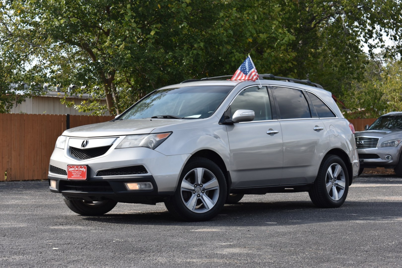 2012 SILVER ACURA MDX 6-Spd AT w/Tech Package (2HNYD2H36CH) with an 3.7L V6 SOHC 24V engine, 6-SPEED AUTOMATIC transmission, located at 420 E. Kingsbury St., Seguin, TX, 78155, (830) 401-0495, 29.581060, -97.961647- Photo#1